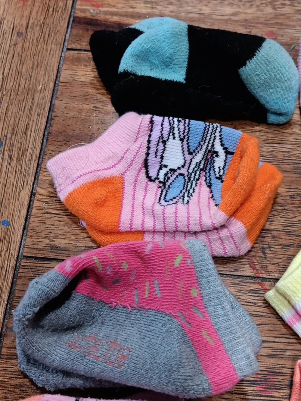 Multi-Pack Pink Kids No-Show Socks - Cute Patterned Anklets